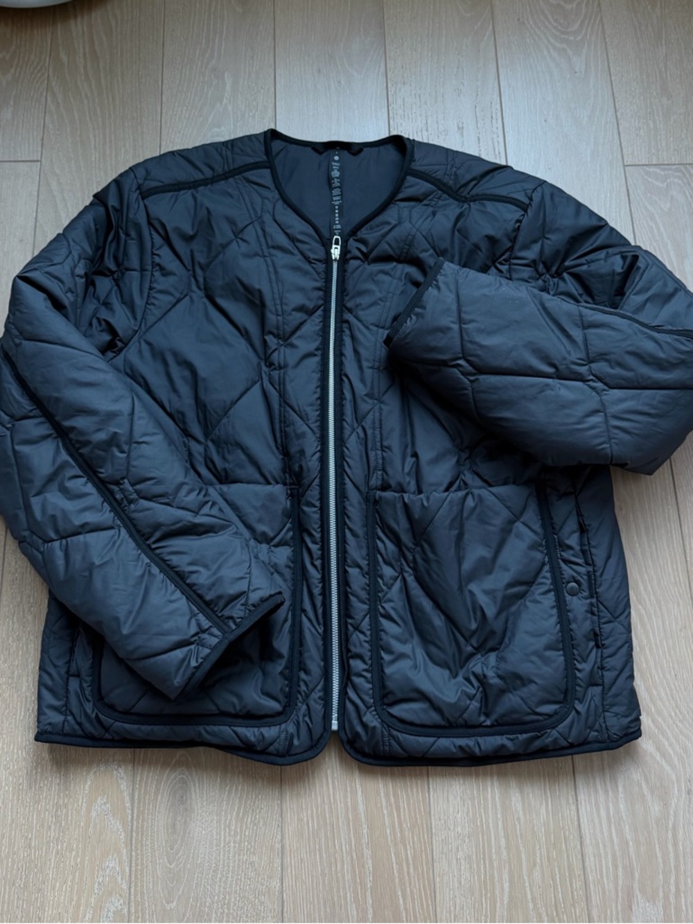 Lululemon Quilted Black Jacket